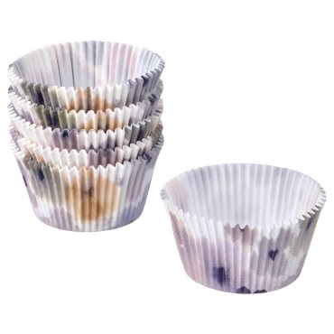 SOMMARFLOX, baking cup/patterned/flower, 65 pack, 005.459.11