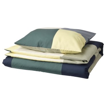 BRUNKRISSLA, duvet cover and pillowcase, 150x200/50x60 cm, 005.548.11