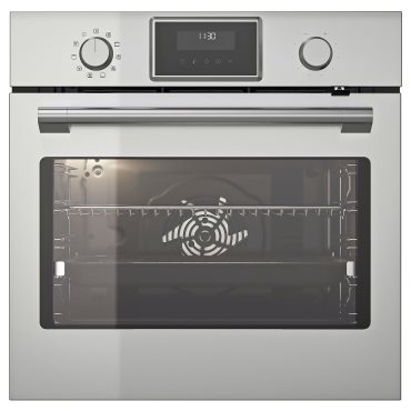 STENABY, true fan oven with added steam function/bake function, IKEA 500, 006.221.36
