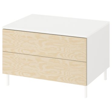 PLATSA, chest of 2 drawers, 80x57x53 cm, 095.013.14