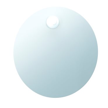 FAXALVEN, καθρέφτης με ενσωματωμένο φωτισμό, 100 cm, 095.167.06