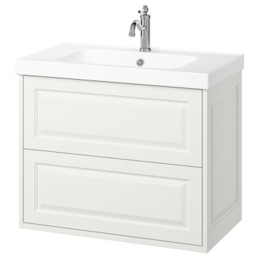 TANNFORSEN/ORRSJON, wash-stand with drawers/wash-basin/tap, 82x49x69 cm, 095.212.89