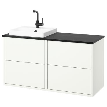 HAVBACK/ORRSJON, wash-stand/wash-basin/tap, 122x49x71 cm, 095.285.11