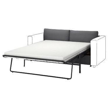VIMLE, 2-seat sofa-bed section, 095.371.05