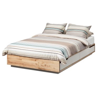 MANDAL, bed frame with storage, 120x200 cm, 102.720.76