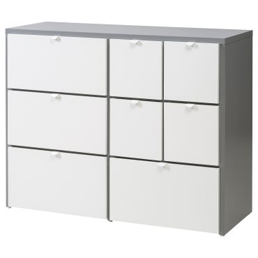 VISTHUS, chest of 8 drawers, 122x96 cm, 104.934.45
