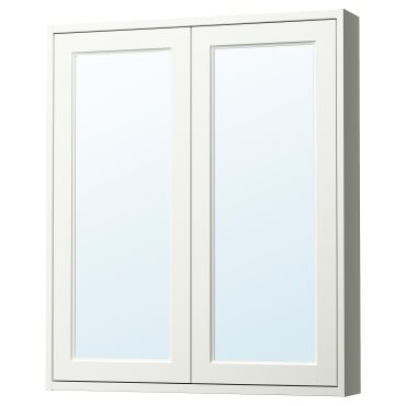 TANNFORSEN, mirror cabinet with doors, 80x15x95 cm, 105.351.29