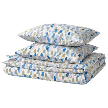 VINTERIBERIS, duvet cover and 2 pillowcases, 240x220/50x60 cm, 105.467.74