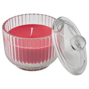 VINTERFINT, scented candle in glass/Cinnamon & sugar, 20 hr, 105.517.89