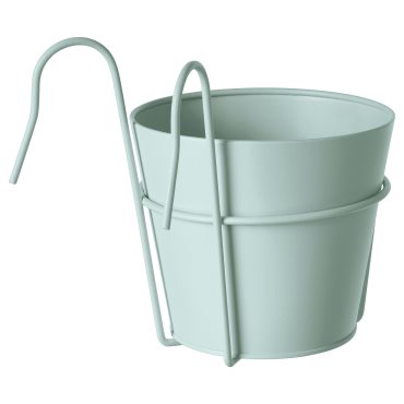 VITLÖK, plant pot with holder in/outdoor, 15 cm, 105.847.61