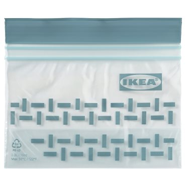 ISTAD, resealable bag/25 pack, 0.3 l, 105.927.04