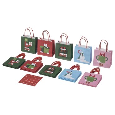 VINTERFINT, gift bag/25 pack, 10x10 cm, 106.043.25