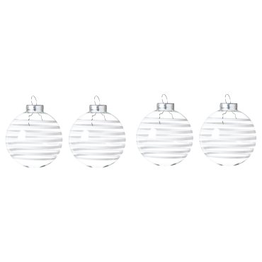 VINTERFINT, διακοσμητικά για το δέντρο, 4 τεμ. 6 cm, 106.046.03