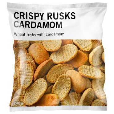 WHEAT RUSK, φρυγανιά σίτου με κάρδαμο, 240 γρ., 106.252.95