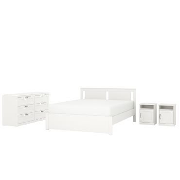 SONGESAND, bedroom furniture/set of 4, 140x200 cm, 194.880.86