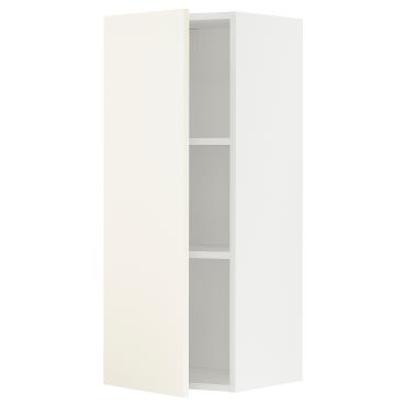 METOD, wall cabinet with shelves, 40x100 cm, 195.072.59