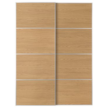 MEHAMN, pair of sliding doors, 150x201 cm, 196.090.12