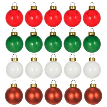 VINTERFINT, tree ornament set of 20, 3.5 cm, 206.045.27