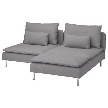 SODERHAMN, 2-seat sofa with chaise longue, 294.521.00