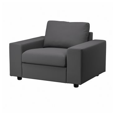 VIMLE, armchair with wide armrests, 294.771.91