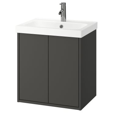 HAVBACK/ORRSJON, wash-stand with doors/wash-basin/tap, 62x49x69 cm, 295.140.61
