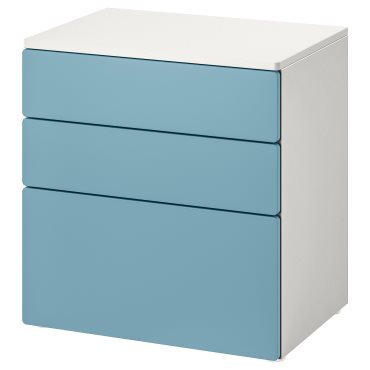 SMASTAD/PLATSA, chest of 3 drawers, 60x42x63 cm, 295.438.22