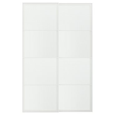 LUNDBRÄSMA, pair of sliding doors, 150x236 cm, 296.190.39