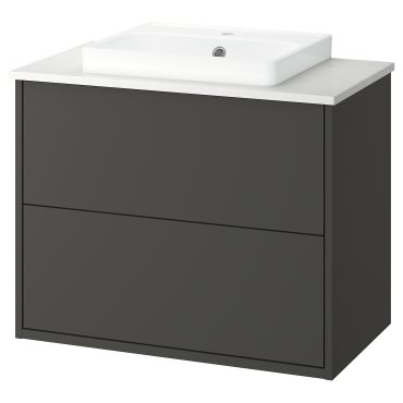 HAVBACK/ORRSJON, wash-stand with drawers/wash-basin, 82x49x71 cm, 296.292.84
