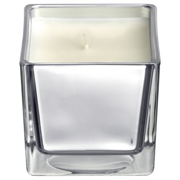 FRAMFÄRD, scented candle in glass/Fresh laundry, 8 cm, 305.423.98