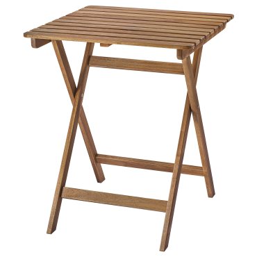 ASKHOLMEN, foldable table/outdoor, 60x62 cm, 305.574.98