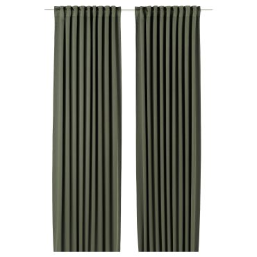 MAJGULL, block-out curtains/1 pair, 145x300 cm, 305.860.33