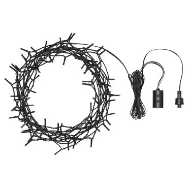 GETKÅL, lighting chain with built in LED light source/outdoor, 15 m, 306.028.77