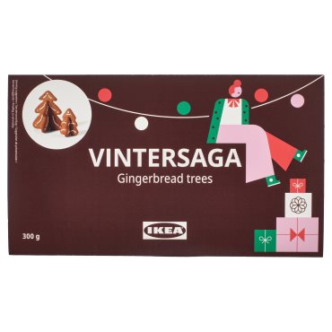 VINTERSAGA, bag of chocolate Santas RAC, 96 g, 306.124.14