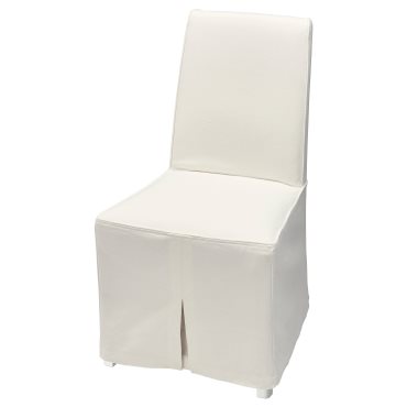 BERGMUND, καρέκλα με μακρύ κάλυμμα, 393.997.44