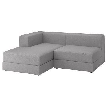 JATTEBO, 2,5 θέσιος πολυμορφικός καναπές με σεζλόνγκ/αριστερό, 394.713.58