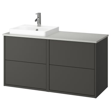 HAVBACK/ORRSJON, wash-stand/wash-basin/tap, 122x49x71 cm, 395.285.19