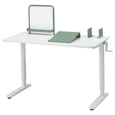 RELATERA, desk combination sit/stand, 117x60 cm, 395.557.63