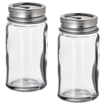 CITRONHAJ, salt and pepper shakers/2 pack, 8 cm, 405.532.11