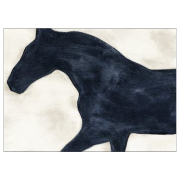 PJÄTTERYD, πίνακας/Σκιά αλόγου, 70x50 cm, 405.605.65