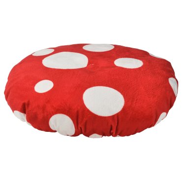 SKOGSDUVA, stool cover/toadstool shaped, 405.782.83