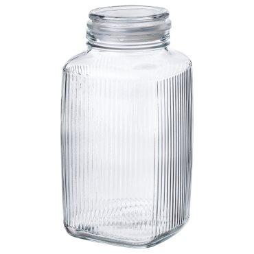 KÖSSEBÄR, jar with lid, 3 l, 405.986.67