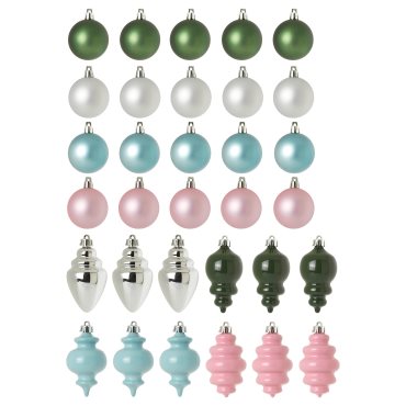 VINTERFINT, διακοσμητικά για το δέντρο, 32 τεμ., 406.046.68