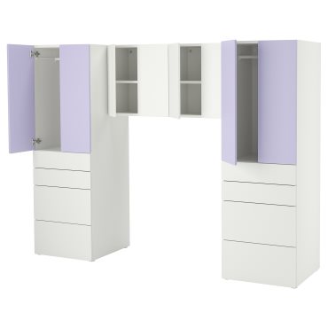 SMASTAD/PLATSA, σύνθεση αποθήκευσης, 240x57x181 cm, 495.441.04