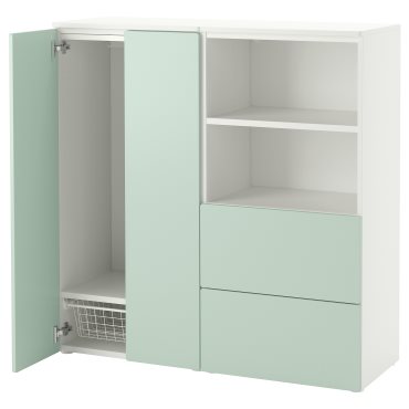 SMASTAD/PLATSA, storage combination, 120x42x123 cm, 495.482.20