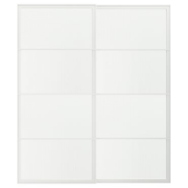 LUNDBRÄSMA, συρόμενη πόρτα, 2 τεμ. 200x236 cm, 496.190.43
