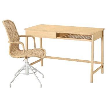 BETESHÄST/STIG, desk and chair, 496.211.59