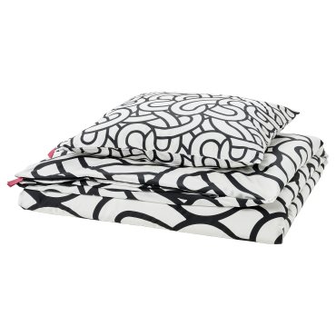 SOTRONN, duvet cover and pillowcase, 150x200/50x60 cm, 505.481.63