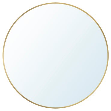LINDBYN, mirror, 50 cm, 506.002.93