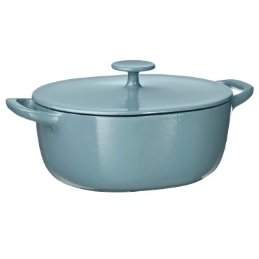 VARDAGEN, casserole with lid/enamelled cast iron, 5 l, 506.057.09