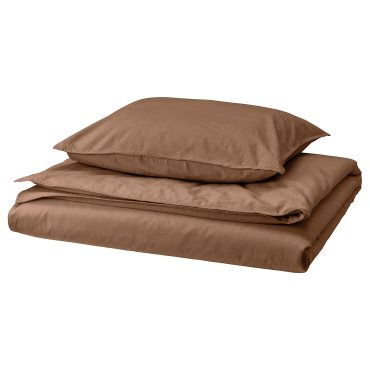 ÄNGSLILJA, duvet cover and pillowcase, 150x200/50x60 cm, 506.324.92